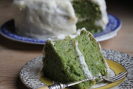 Kale and Apple Cake